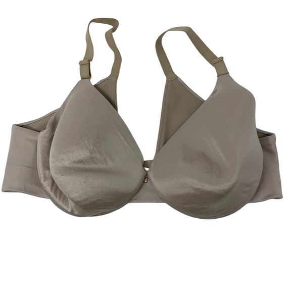 Cacique Lightly Lined Full Coverage Bra Womens Size 40C Beige Tana - Picture 1 of 5
